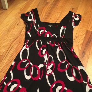 Juniors short sleeve dress